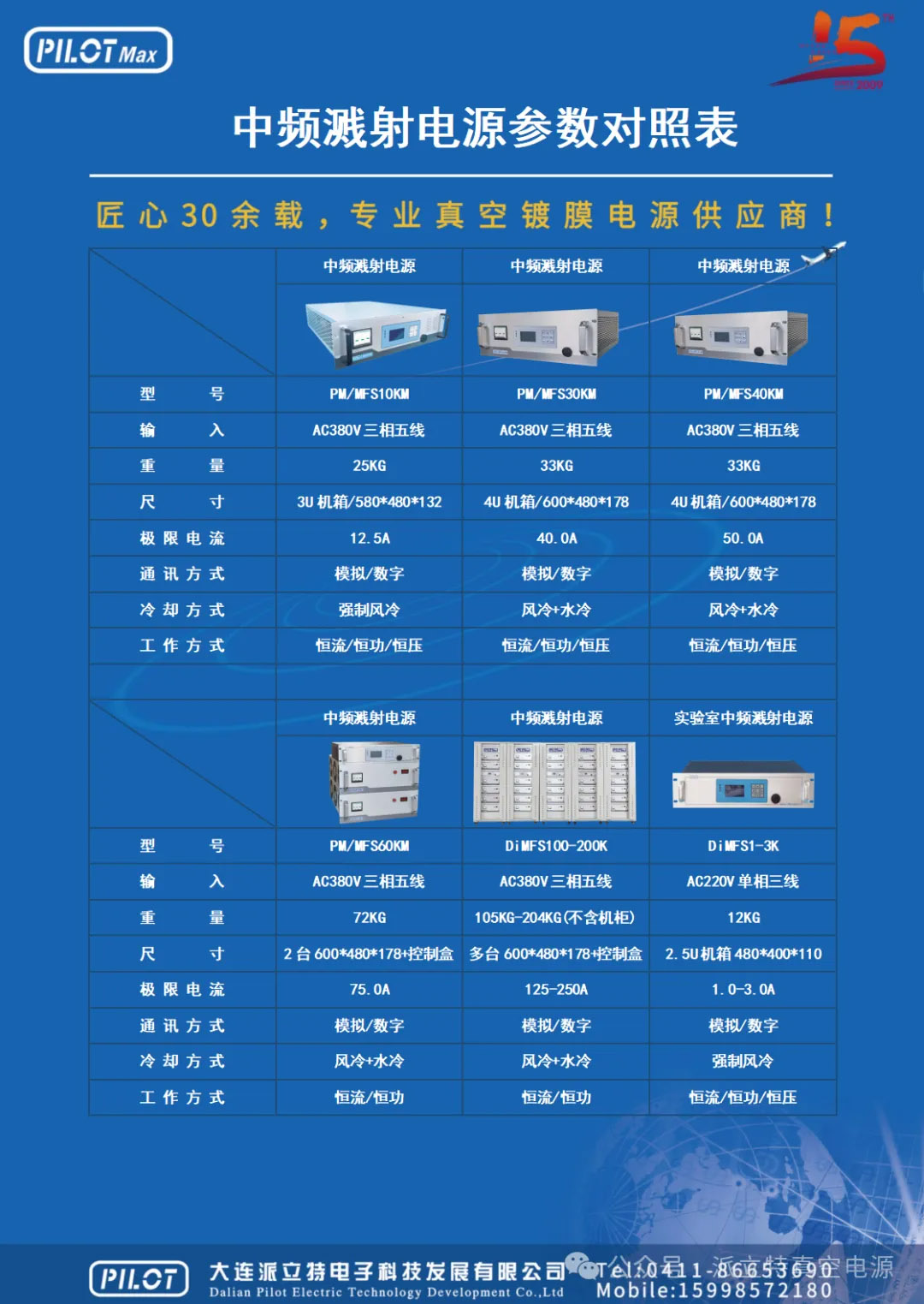 真空電源系列之中頻電源